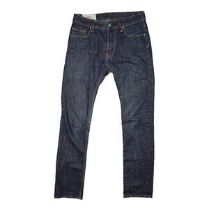 JAPAN RAGS No 17 - 611 Slim Straight Leg Classic  Distressed Denim 28W 33L